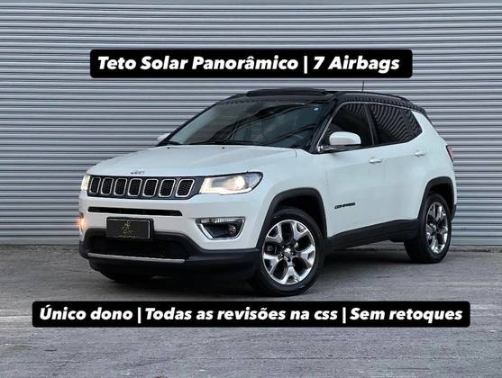 JEEP COMPASS 2.0 16V FLEX LIMITED AUTOMÁTICO JEEP COMPASS 2.0 16V FLEX LIMITED AUTOMÁTICO